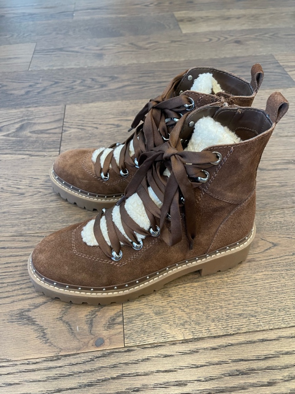 Steve Madden Ranier Boots Revolve Leather sz 8